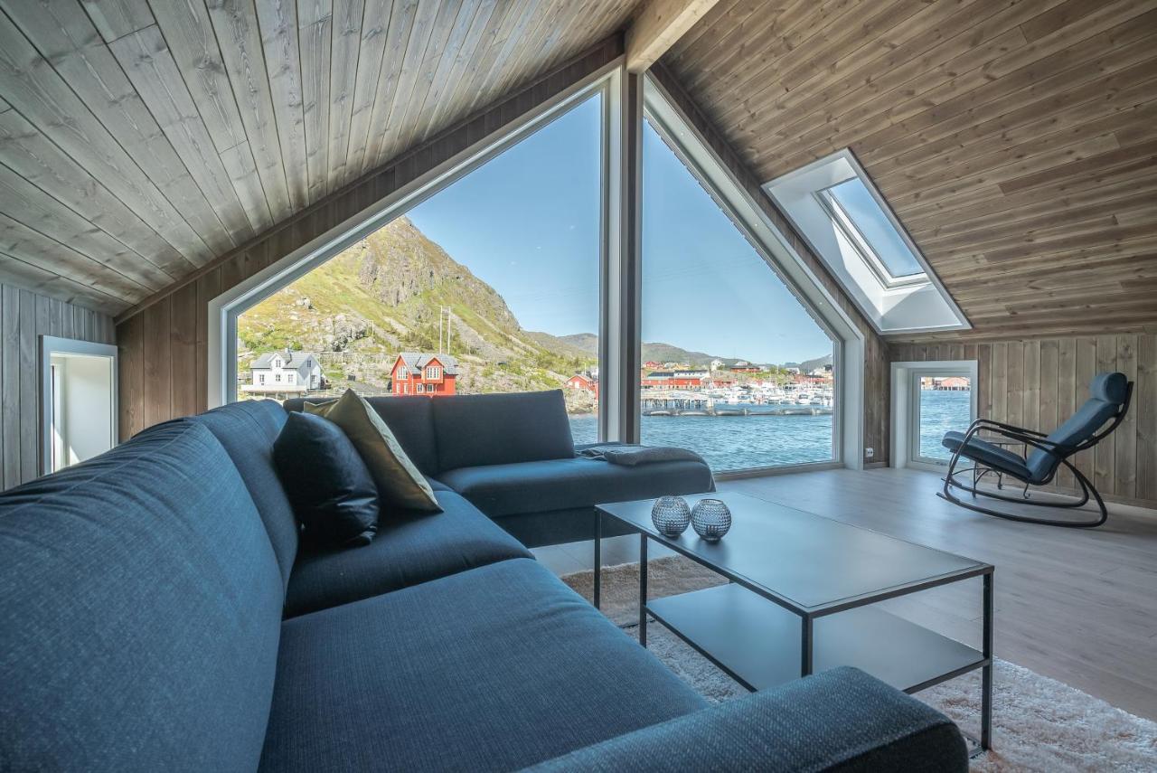 Seafront New Cabin In Lofoten Villa Ballstad Exterior photo